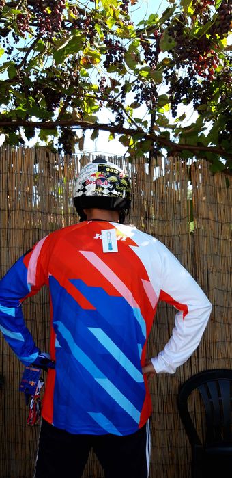 Bluza Moto Enduro Downhill Cross ATV Red Bull HUSQVARNA BICICLETA