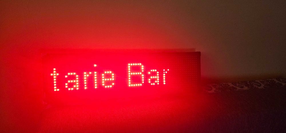 reclama led luminoasa programabila