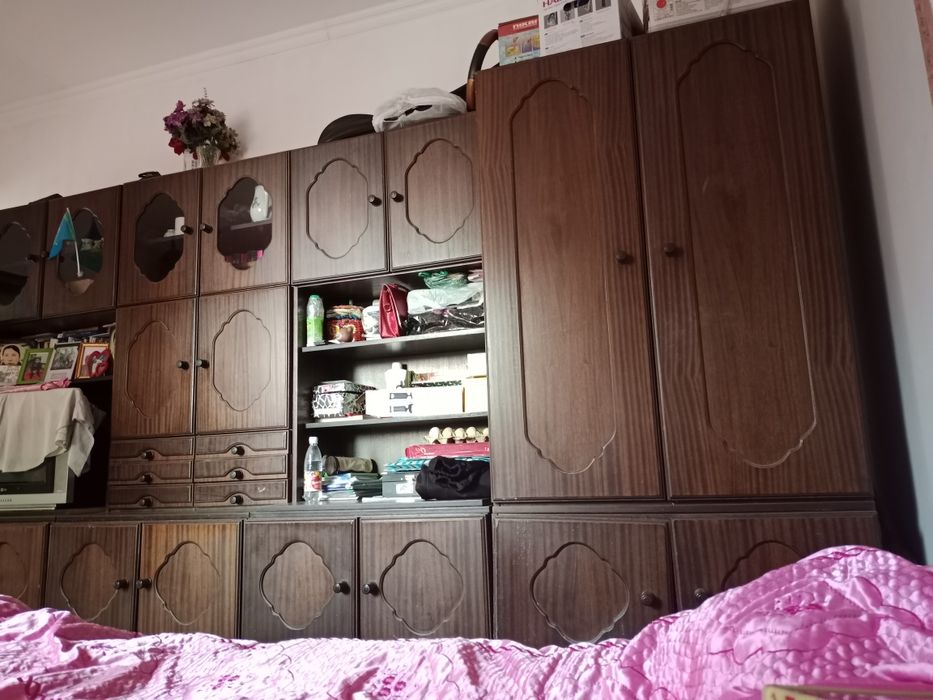 Стенка деревянная