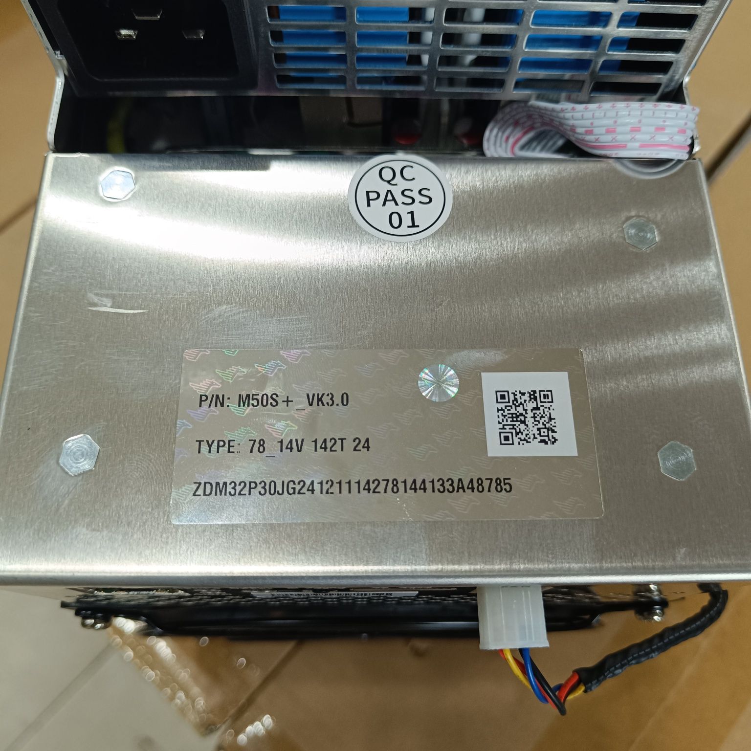 Whatsminer m50s+ 142 th