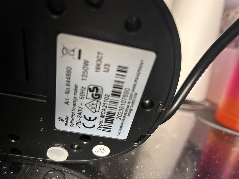 Aparat cafea capsule Tchibo