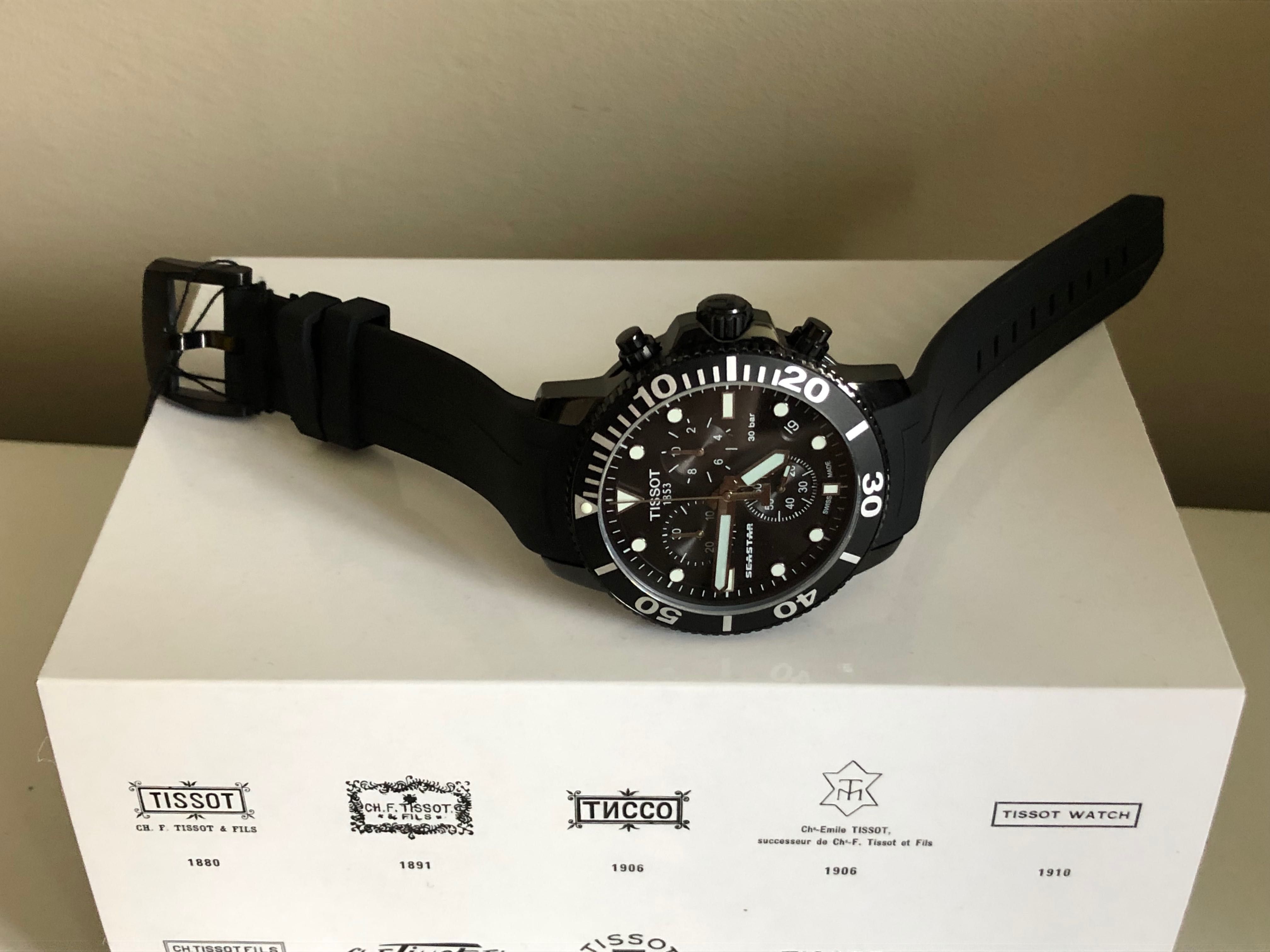 Tissot Seastar 1000 Chronograph Black Edition