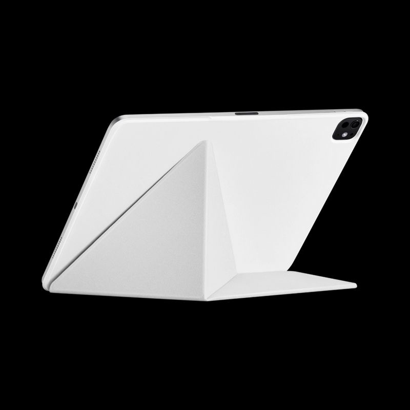 PITAKA бял калъф Folio за iPad Pro 13” 2024, магнитна стойка MagEZ