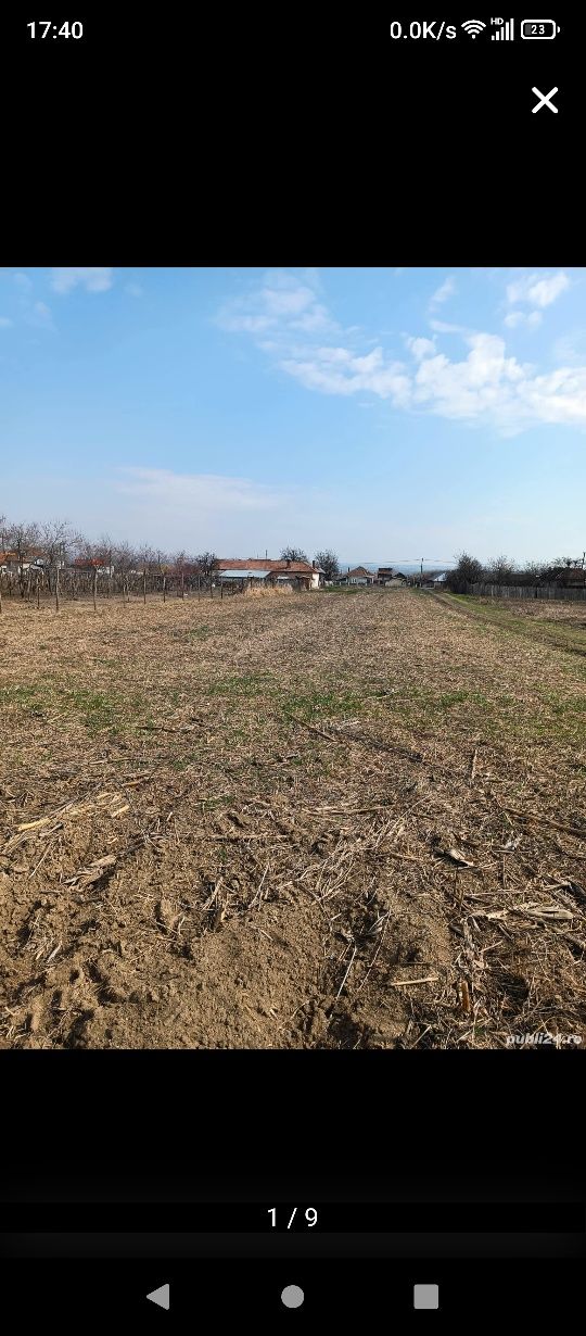 Teren 2100 mp langa Dragasani