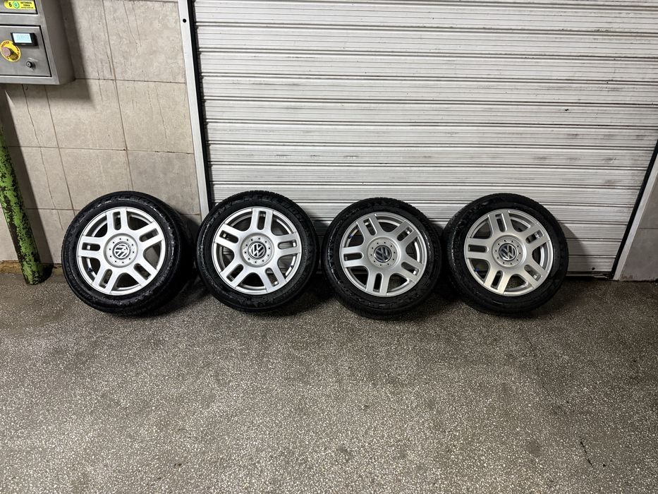 Продавам 16" Джанти Ronal с гуми Tracmax 205/55/16 dot 22