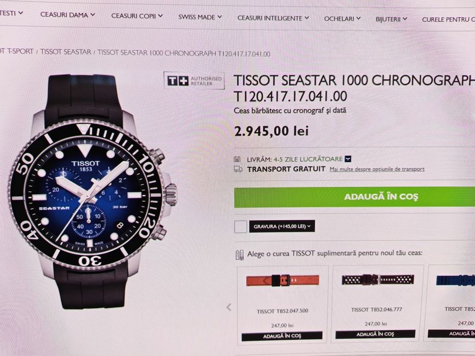Tissot Seastar 1000 Chronograph 46mm