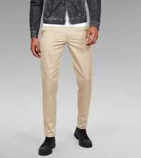 G-STAR pantaloni chinos barbati, W33 L34 [42cm talie]