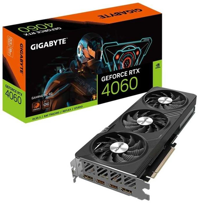 Видеокарта GIGABYTE GeForce RTX 4060 GAMING