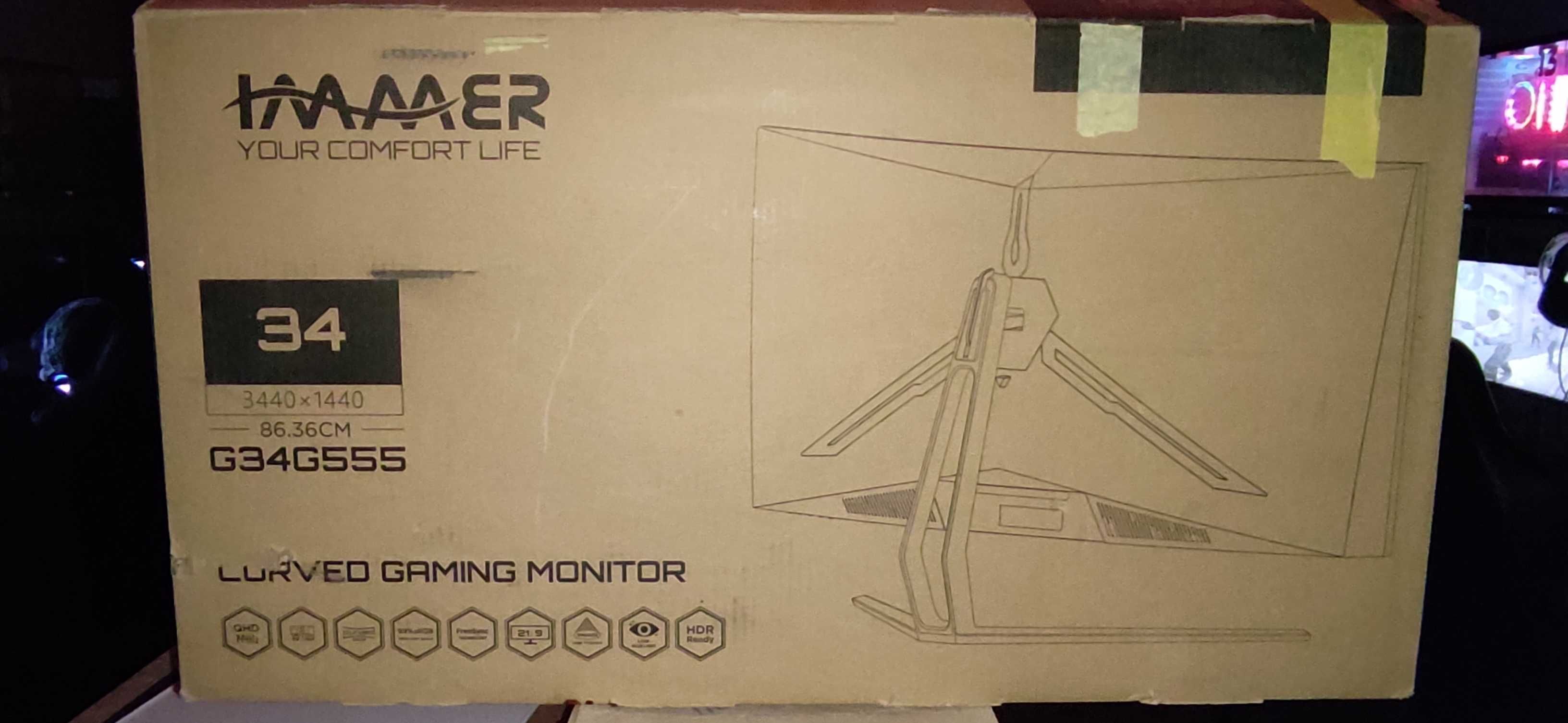 Monitor IMMER G34G555\3440x1440\144 Гц