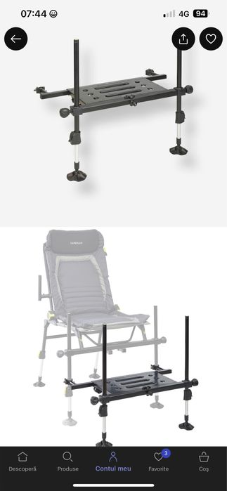 Scaun feeder caperlan