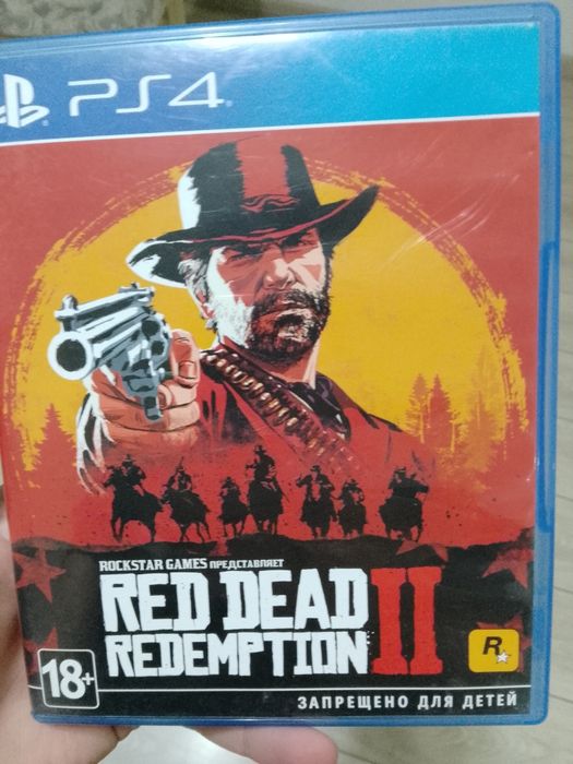 Продам диск на PlayStation 4 игра Red Dead Redemption 2