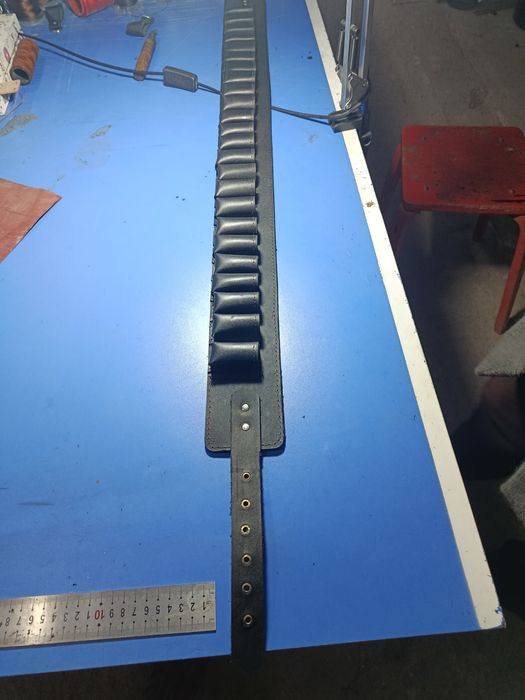 Патронташ из натуральной кожи