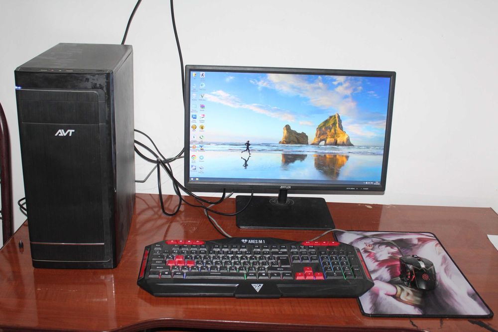 22 FulHd Manitor sotiladi , Arzon garantiya Hdmi  75hz