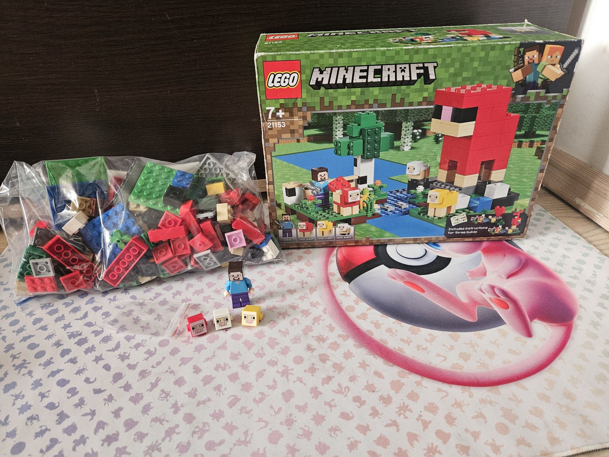 Lego Minecraft Fabrica de lana