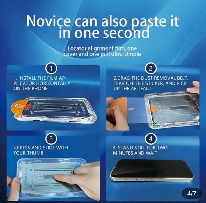 Sticlă de protecție premium pentru iPhone12,13,14,15,16,17,Pro,Pro Max