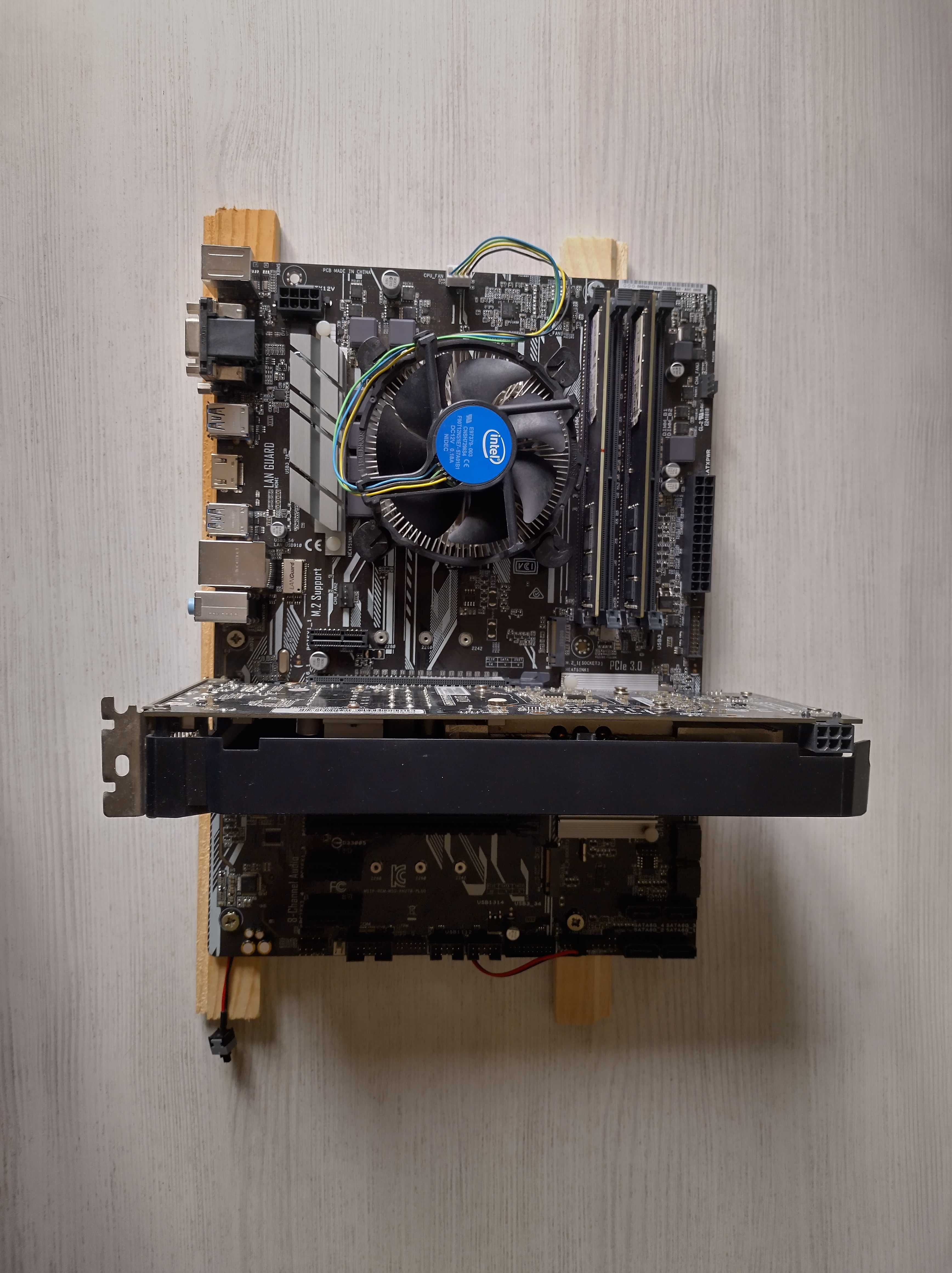 Дънна платка с процесор i5-6500, памет DDR4 16GB и NVIDIA GTX 1060