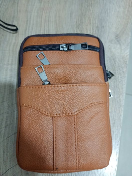 Borsetă bărbați piele bovină