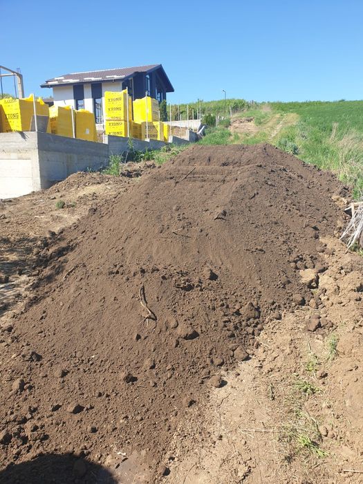 Balast, nisip, sorturi, piatra concasata, pământ nergru/galben, picon