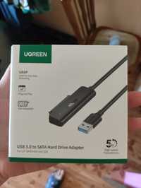 USB 3.0  SATA адаптер Ugreen новый не распакованный