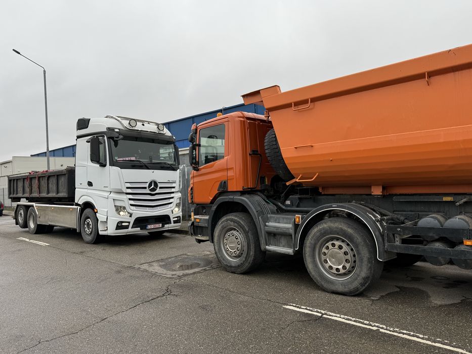 Inchiriem si prestam servicii cu abroll (container/hiab)