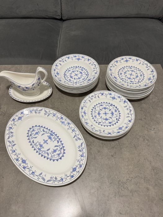 Антикварен сервиз Boch Frères La Louvière – Meissen