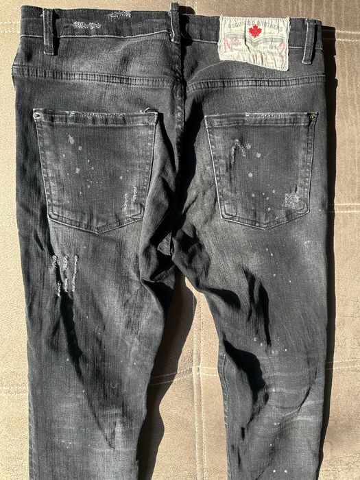 Черни дънки DSQUARED2