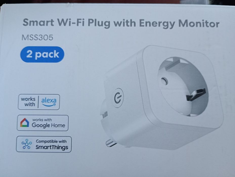 Smart Wi-Fi Plug with Energy Monitor Max 16A