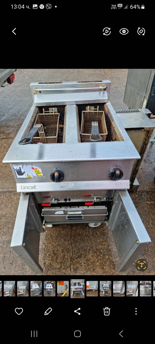Frymaster 8броя на ток и на газ,4ка ток,15900лв,,,сервиз, и подръжка