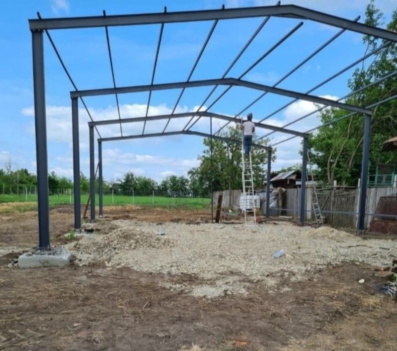 Vând structură metalică 10x25