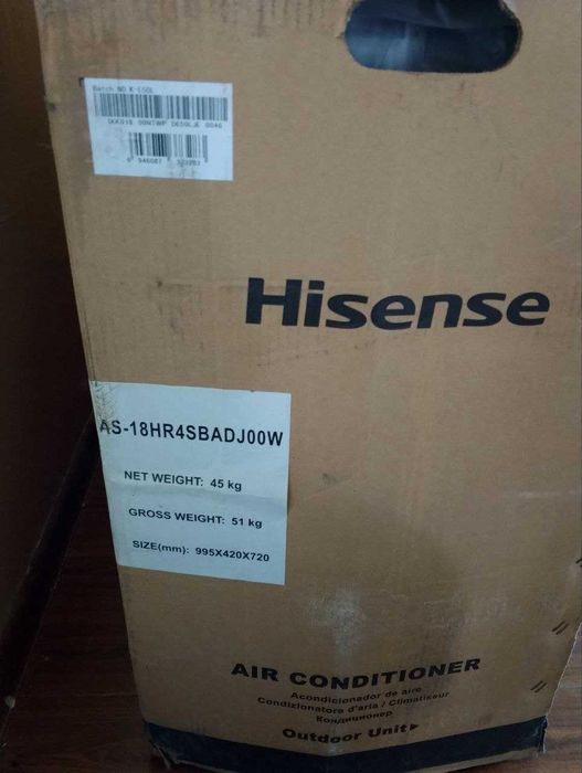 Продам новый кондиционер Hisense