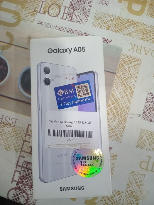 Samsung A-055 128 GB Silver