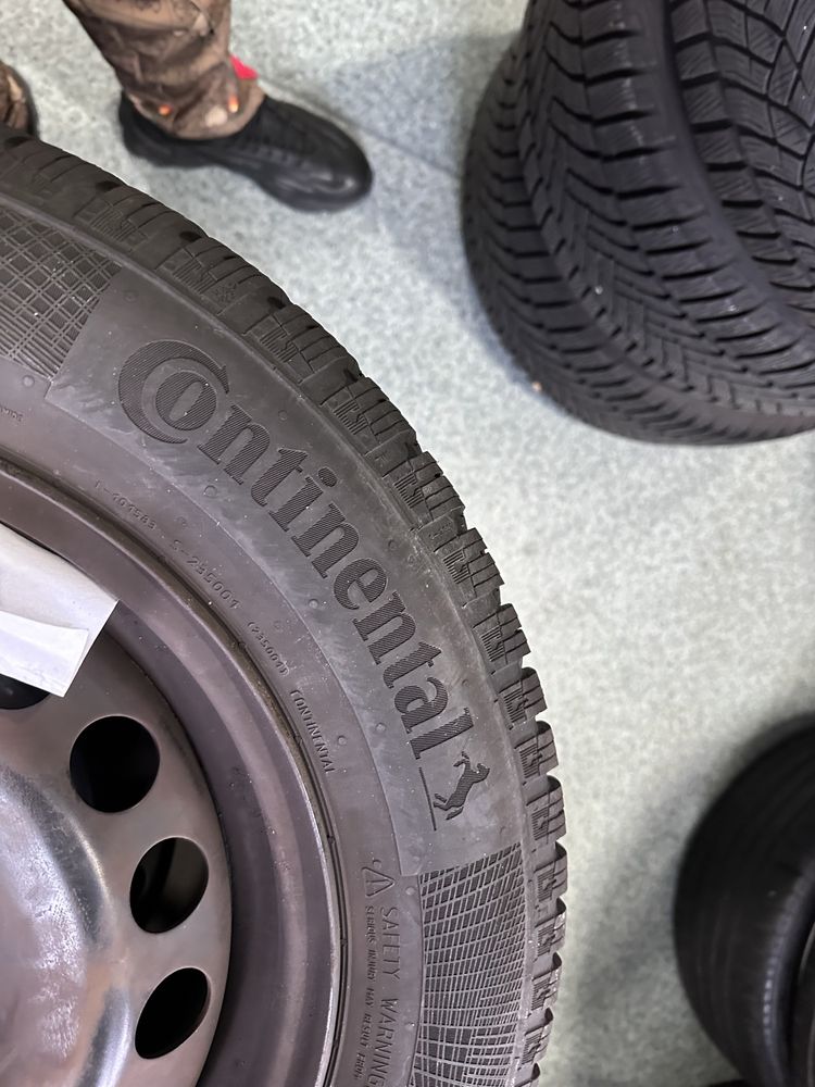 Roti Cauciucuri de Iarna Continental 195/65/R15 M+ S Volkswagen Golf