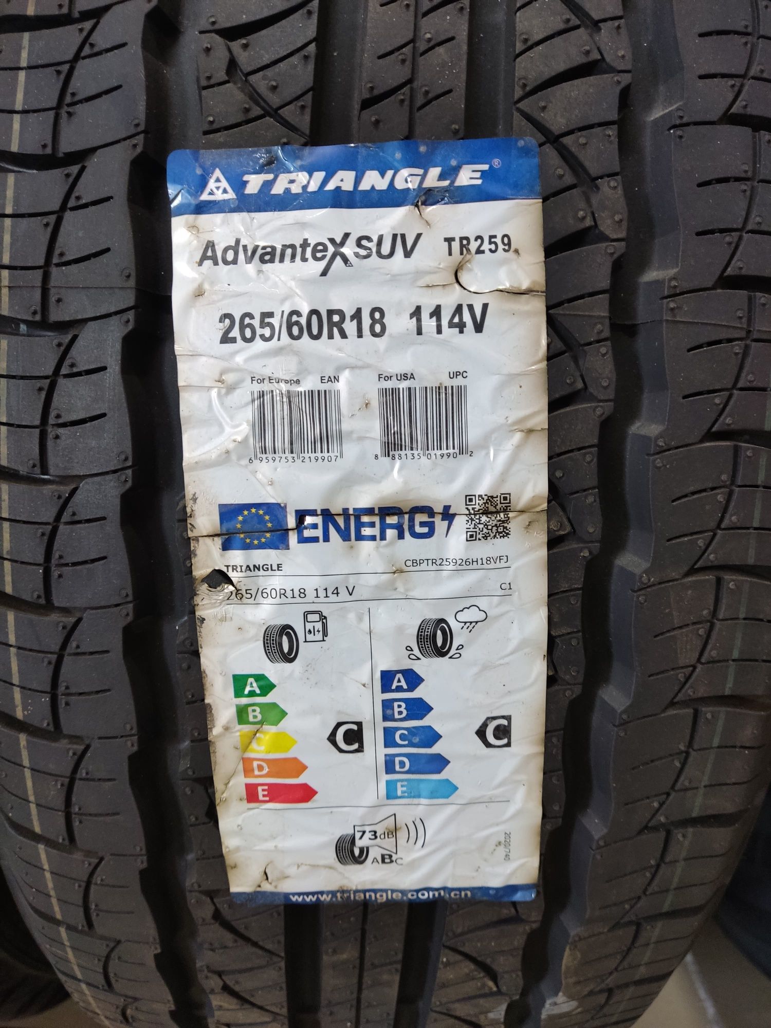 Triangle 265/60R18 TR259 114V