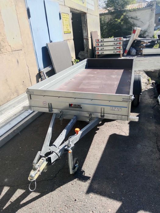 Прицеп 3,5х1,5 r13 фирма викинг