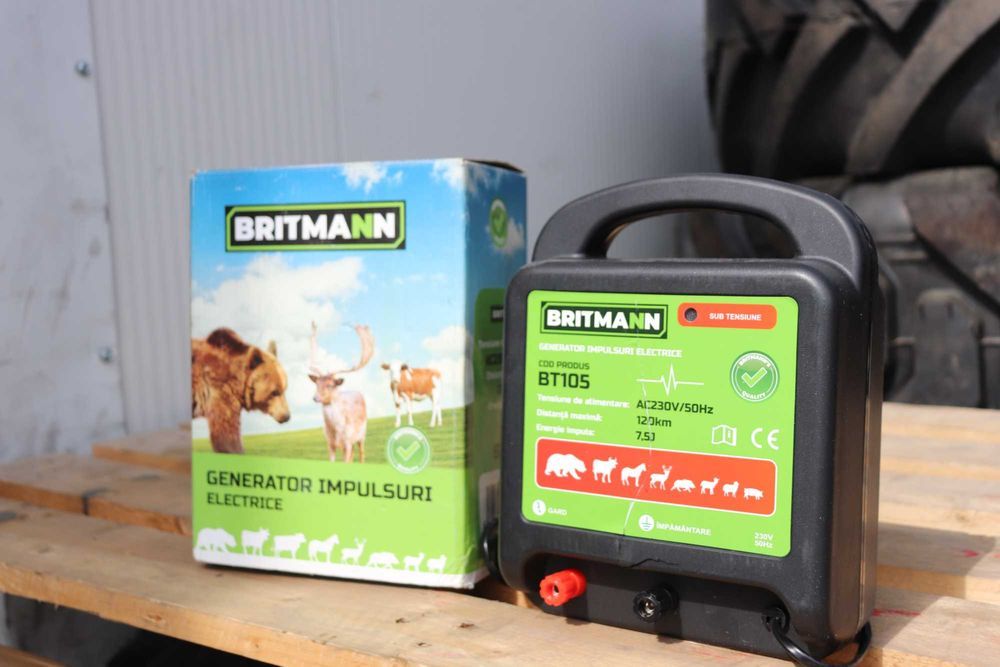 Generator Impulsuri Gard Electric 7.5 Jouli Nou pentru Ursi Mistreti