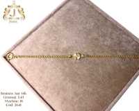 (2641) Bratara Aur 14k, 3,43 grame FB Bijoux Euro Gold