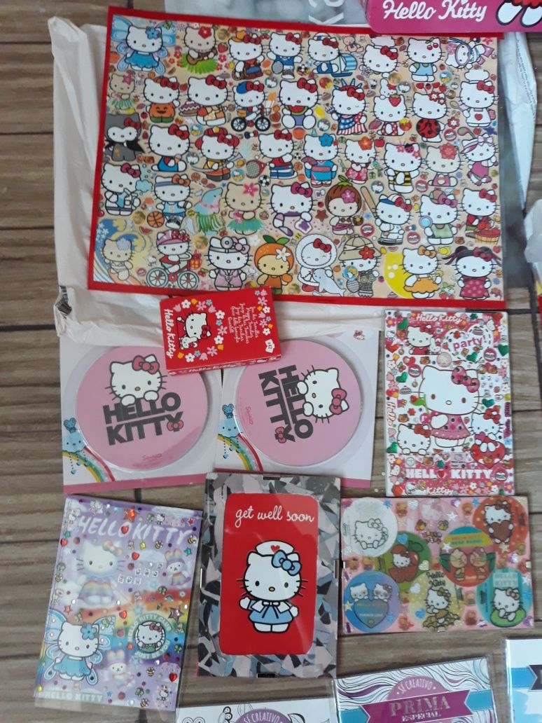 Hello Kitty;set creativ cu margele;forme plastilina