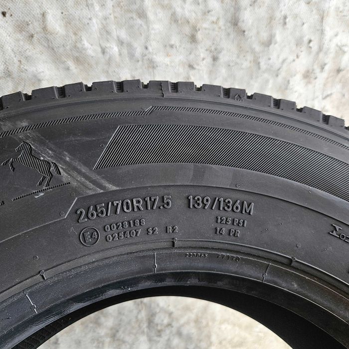 1 тежкотоварна гума 265/70R17.5 Continental Hybrid LD3 139M M+S 14PR