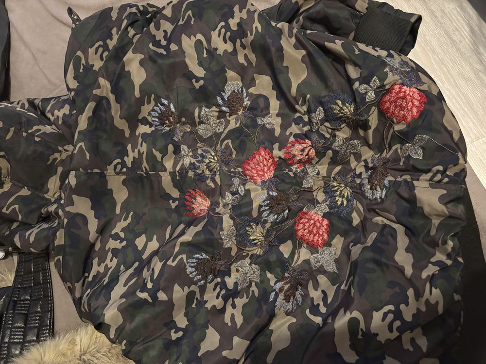 Зимно камофлажно яке Zara