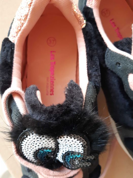 Нови Les Tropeziennes/ Pepe Jeans  ест.кожа бели обувки