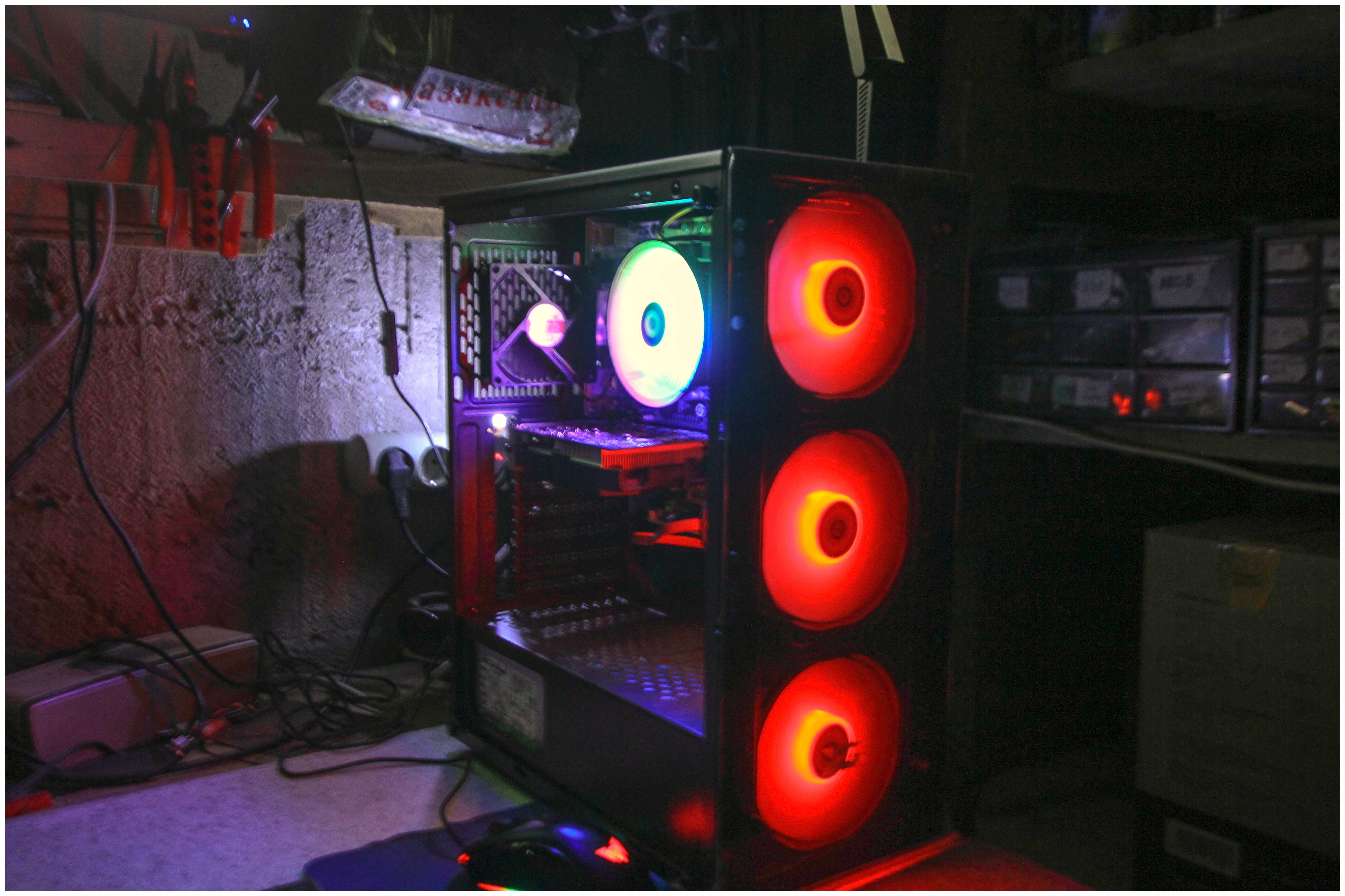 Игровой компьютер CS2. Core i5 6500, GTX 1050, Ram 16 GB