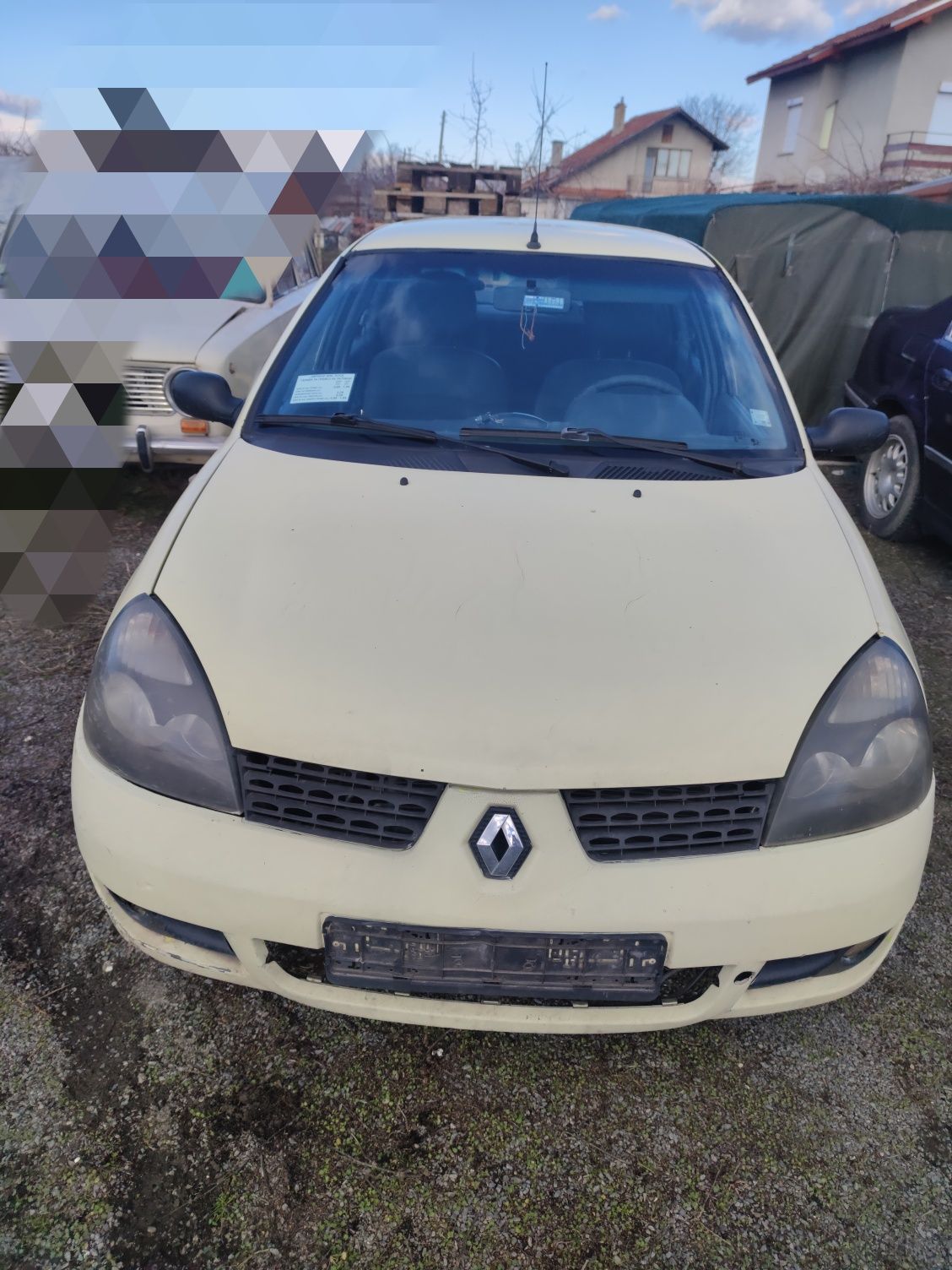 Renault symbol 1.4 75/рено клио 1.4 75к.с газ на части