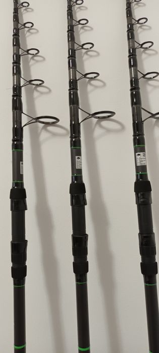 Set 3 Lansete Crap Robinhan Dexter 3.9m 3.75 LBS Carbon %