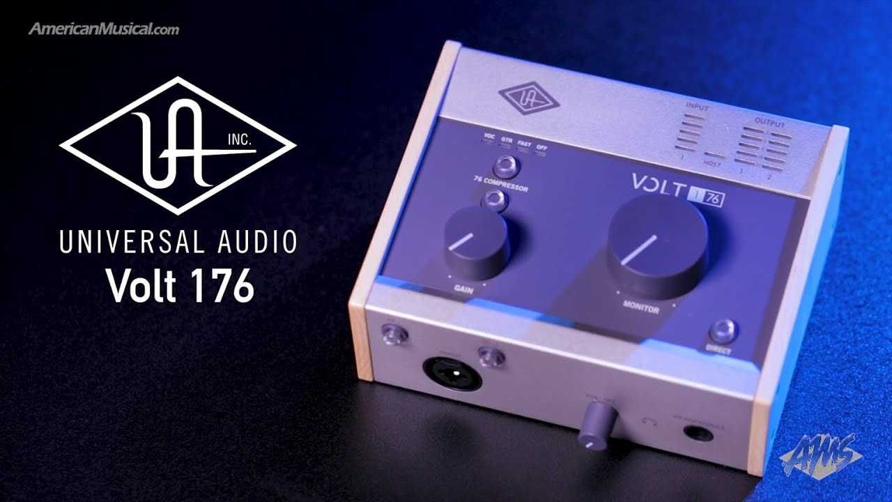 Продаётся аудиоинтерфейс Universal Audio Volt 176