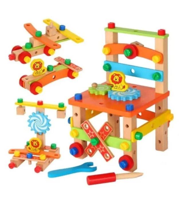 Jocuri Montessori din lemn