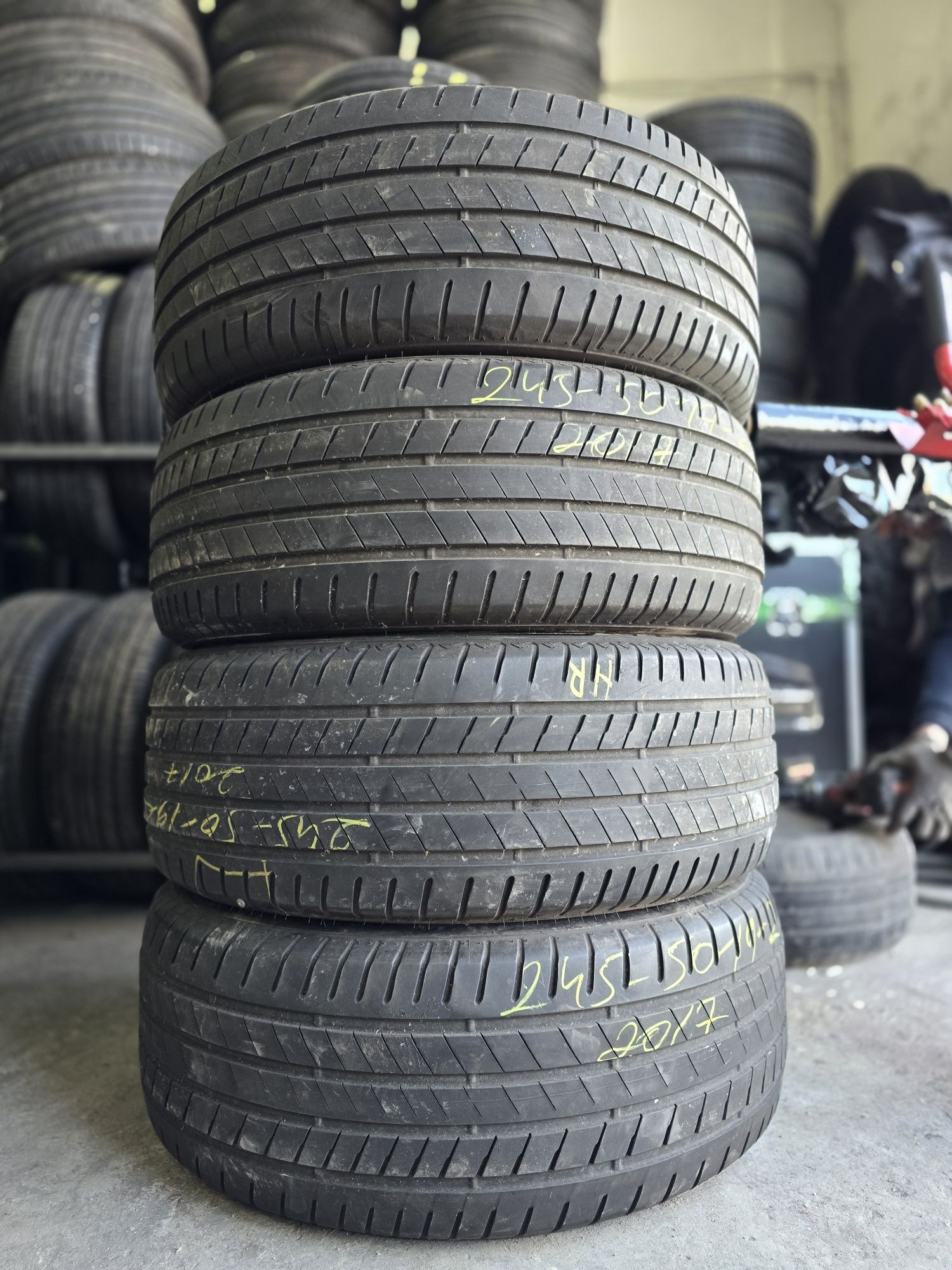 4x 245/50/19 VARA BRIDGESTONE Stare impecabila