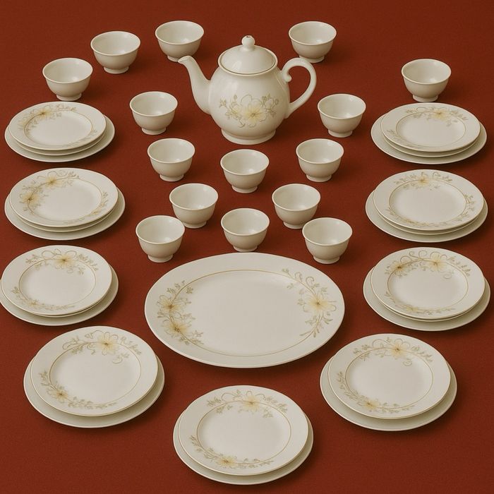 Сервиз новый чайно столовый