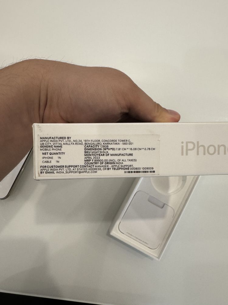 Iphone 14 plus в белом цвете  97% аккум