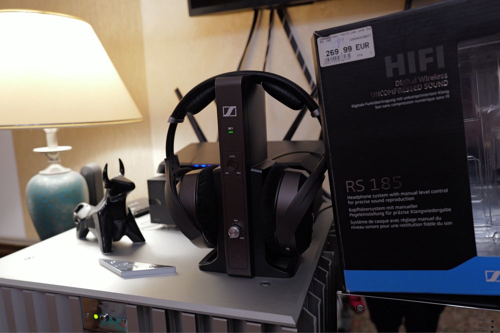 Casti Sennheiser RS 185 impecabile wireless bluetooth