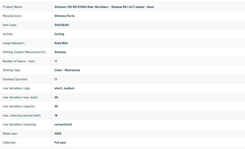 Manete Shimano 105 2x11 speed si schimbator spate Shimano 105 11 speed